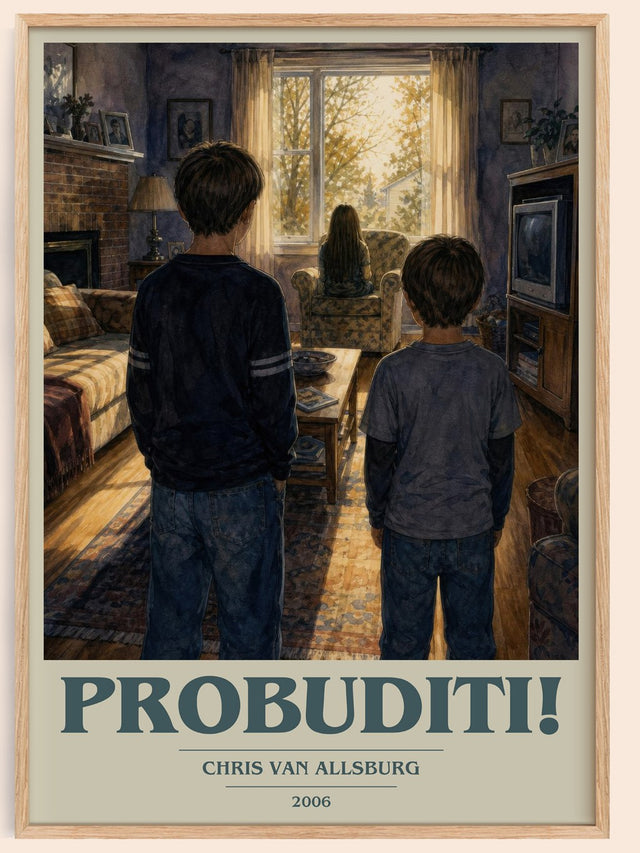 Probuditi! Book Cover Poster by Chris Van Allsburg