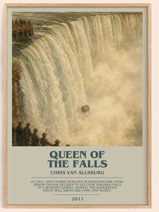 Queen Of The Falls Bookish Wall Art by Chris Van Allsburg