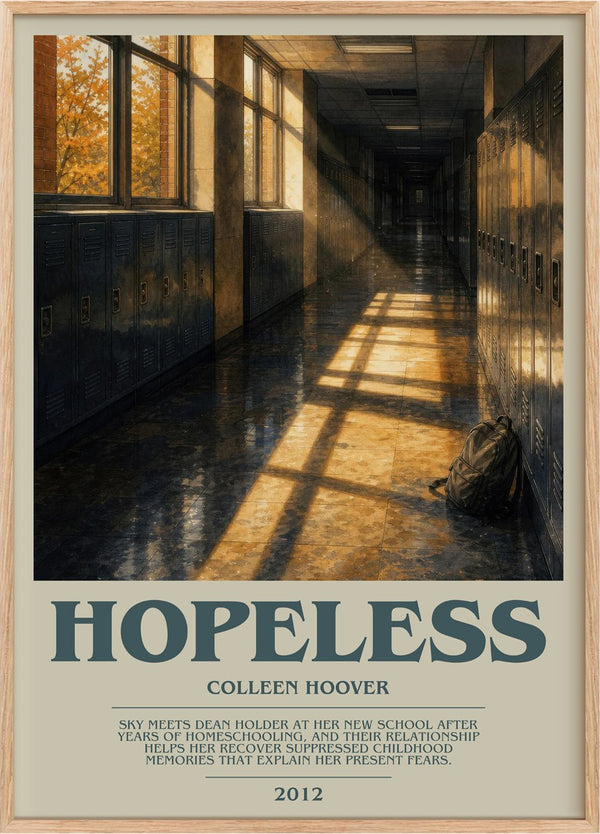Hopeless Bookish Wall Art by Colleen Hoover
