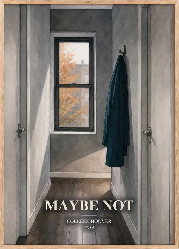Maybe Not Book Watercolour Illustration by Colleen Hoover