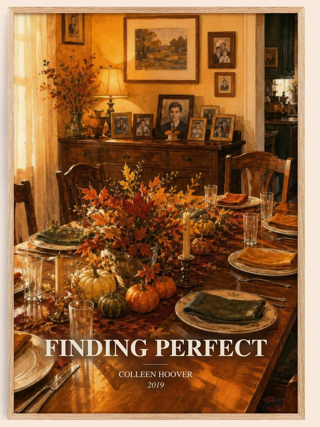 Finding Perfect Book Watercolour Illustration by Colleen Hoover