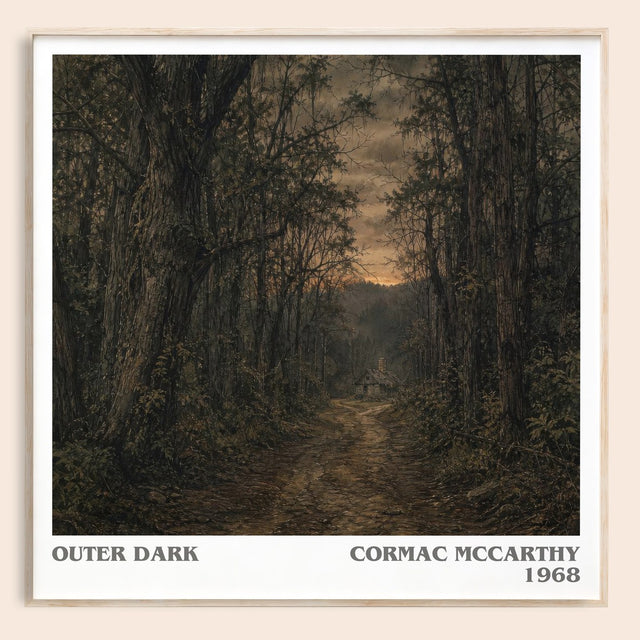 Outer Dark Literary Art Print by Cormac Mccarthy