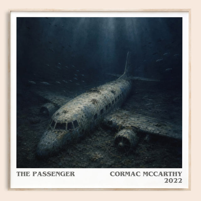 The Passenger Literary Art Print by Cormac Mccarthy