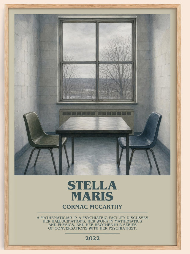 Stella Maris Bookish Wall Art by Cormac Mccarthy