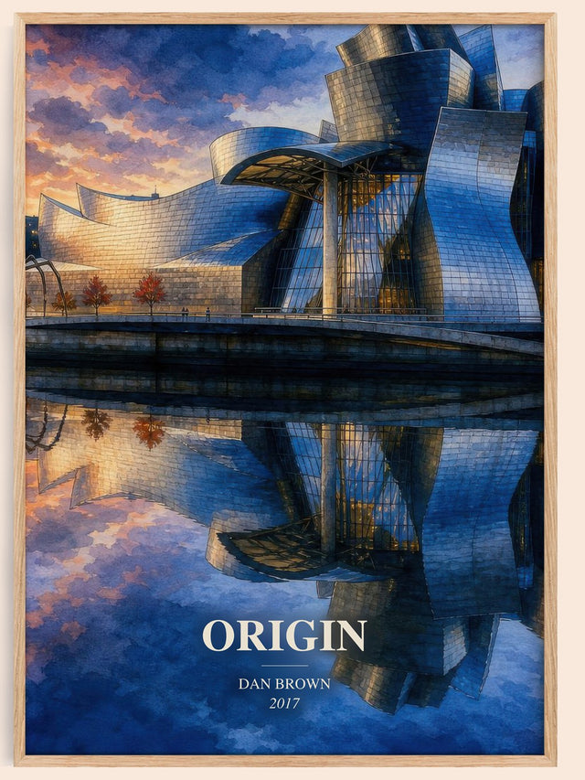 Origin Book Watercolour Illustration by Dan Brown