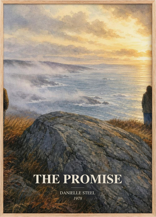 The Promise Book Watercolour Illustration by Danielle Steel