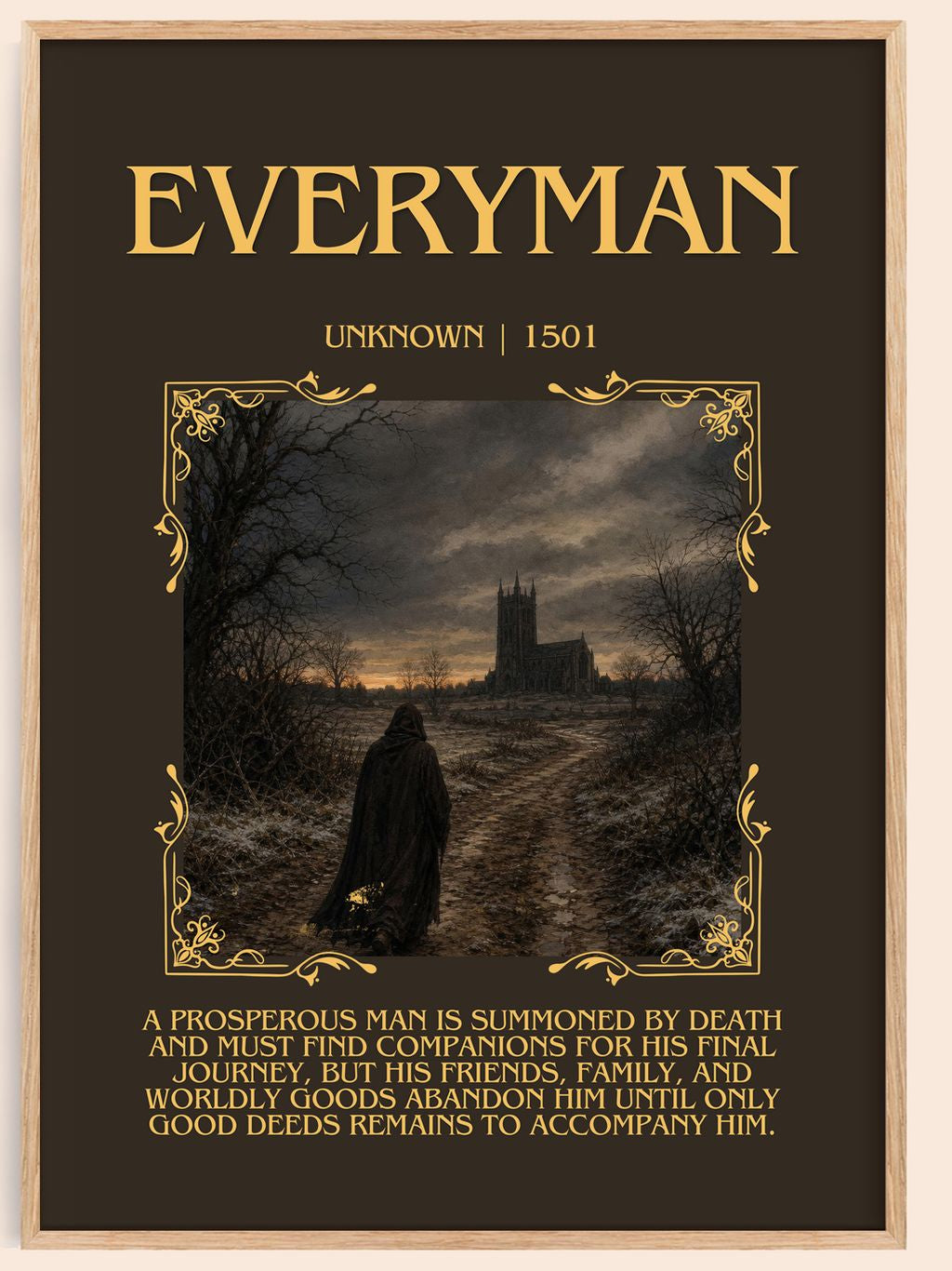 Everyman Minimalist Book Poster by Unknown – book poster