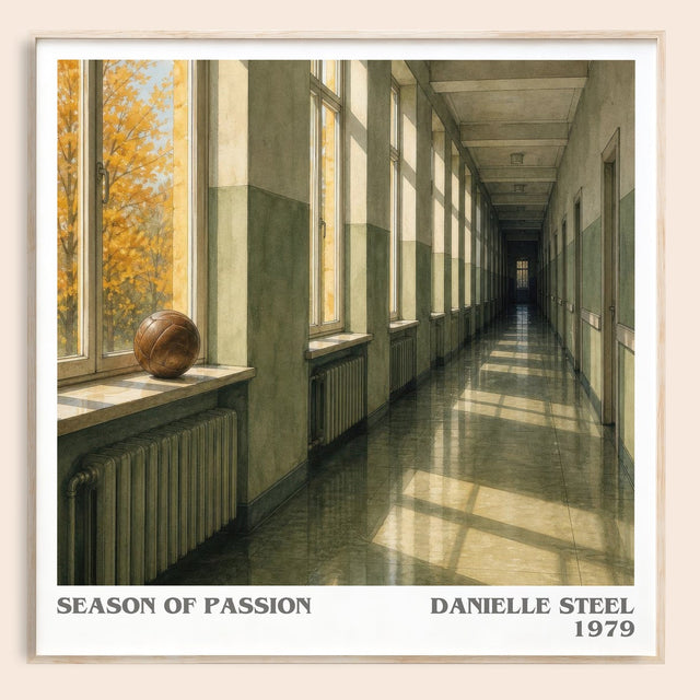Season Of Passion Literary Art Print by Danielle Steel
