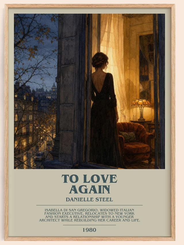 To Love Again Bookish Wall Art by Danielle Steel