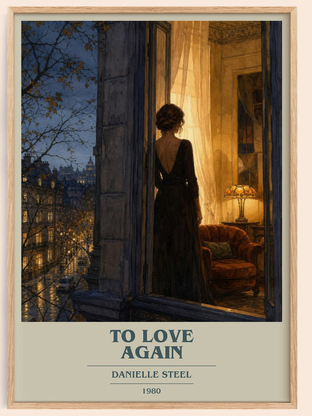 To Love Again Book Cover Poster by Danielle Steel