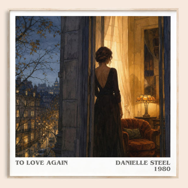 To Love Again Literary Art Print by Danielle Steel