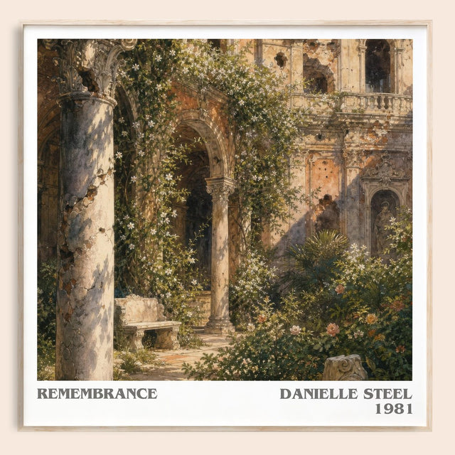 Remembrance Literary Art Print by Danielle Steel