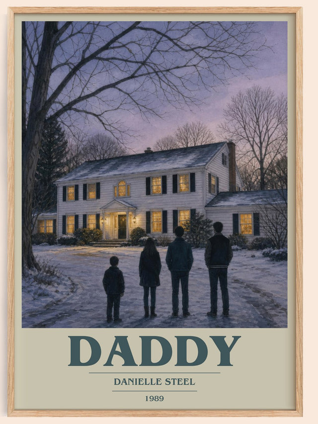 Daddy Book Cover Poster by Danielle Steel