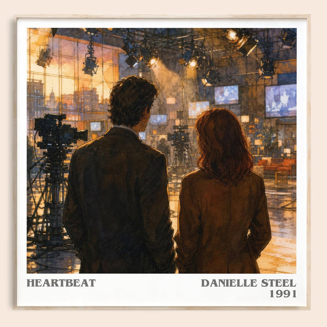 Heartbeat Literary Art Print by Danielle Steel