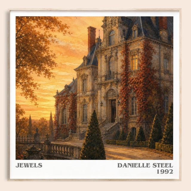 Jewels Literary Art Print by Danielle Steel