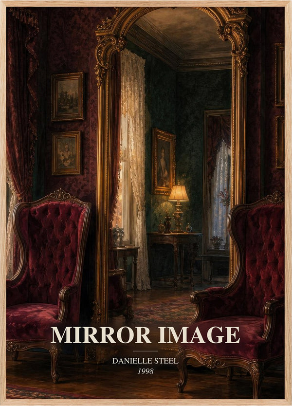 Mirror Image Book Watercolour Illustration by Danielle Steel