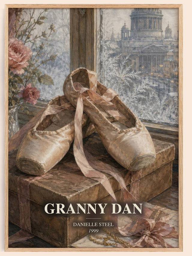 Granny Dan Book Watercolour Illustration by Danielle Steel