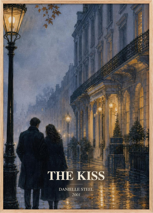 The Kiss Book Watercolour Illustration by Danielle Steel