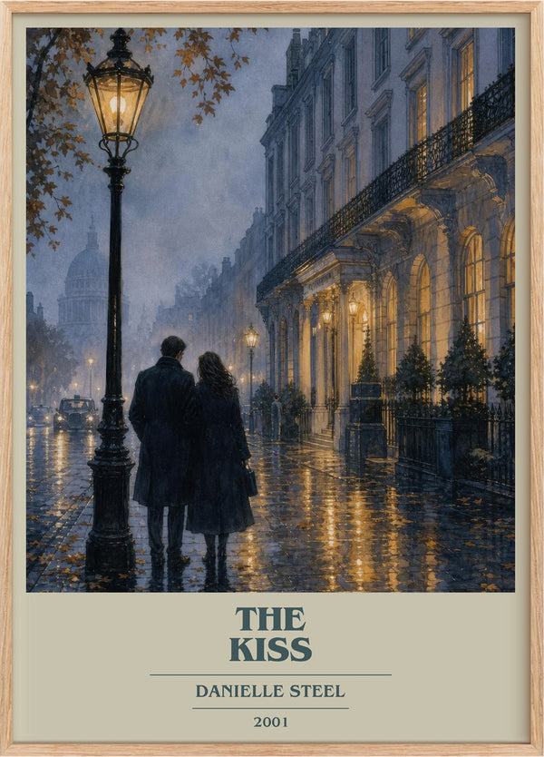 The Kiss Book Cover Poster by Danielle Steel