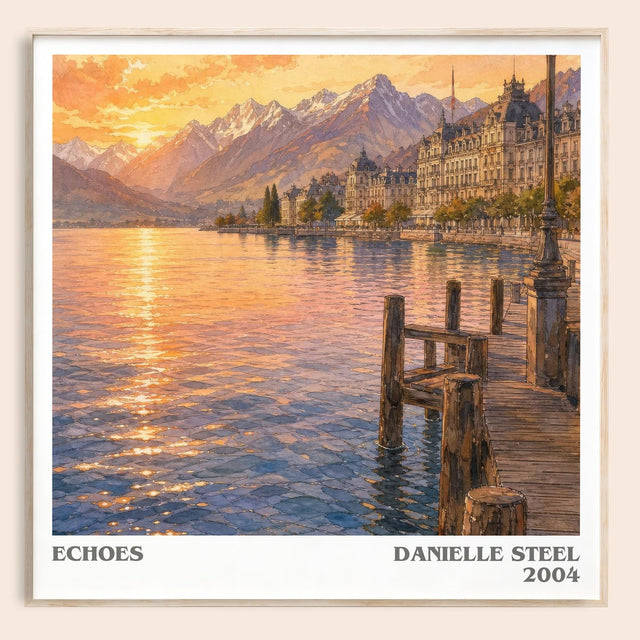 Echoes Literary Art Print by Danielle Steel