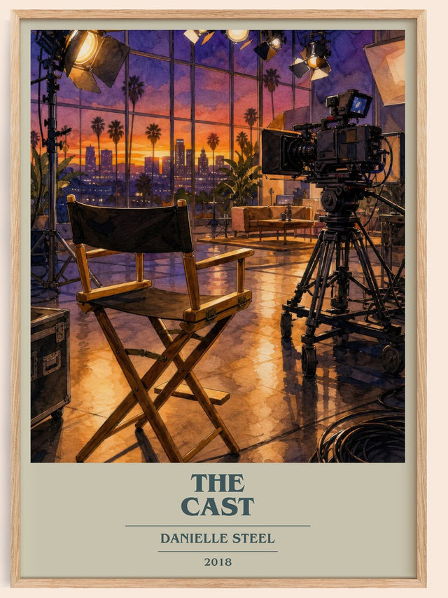 The Cast Book Cover Poster by Danielle Steel