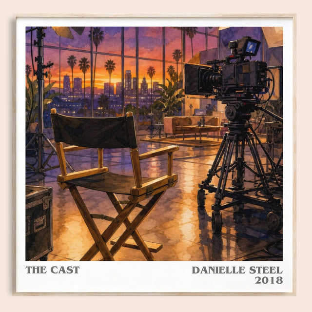 The Cast Literary Art Print by Danielle Steel