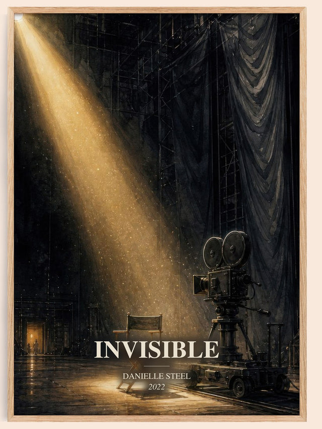Invisible Book Watercolour Illustration by Danielle Steel