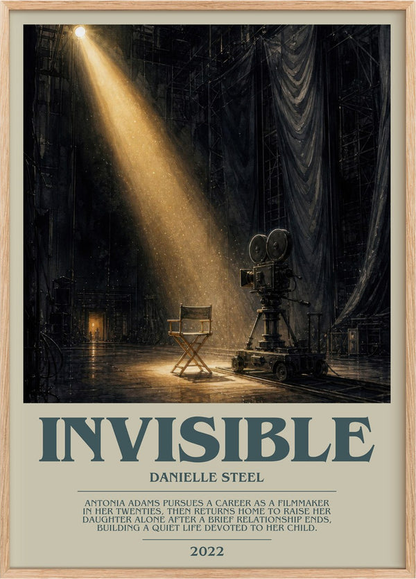 Invisible Bookish Wall Art by Danielle Steel
