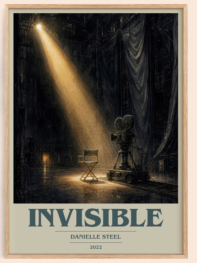 Invisible Book Cover Poster by Danielle Steel