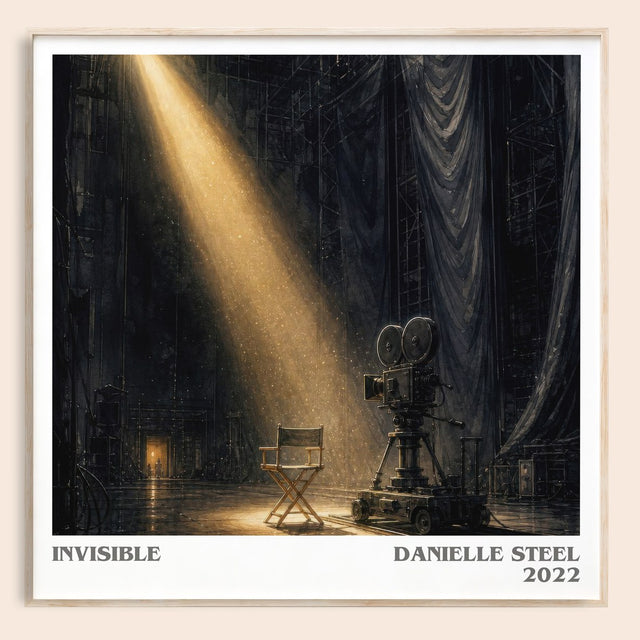 Invisible Literary Art Print by Danielle Steel