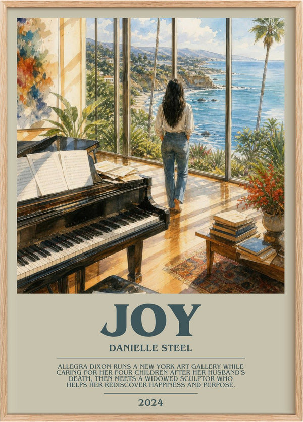 Joy Bookish Wall Art by Danielle Steel