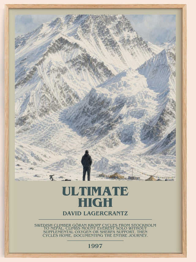 Ultimate High Bookish Wall Art by David Lagercrantz