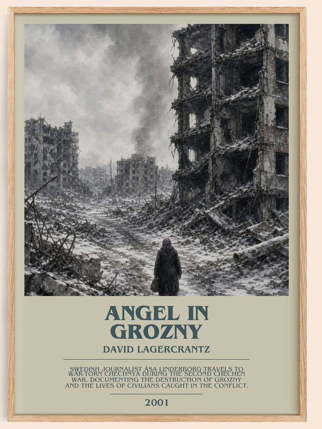 Angel In Grozny Bookish Wall Art by David Lagercrantz