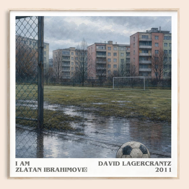 I Am Zlatan Ibrahimović Literary Art Print by David Lagercrantz