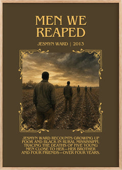 Men We Reaped Minimalist Book Poster by Jesmyn Ward