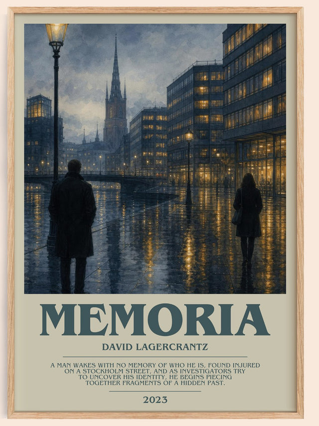 Memoria Bookish Wall Art by David Lagercrantz