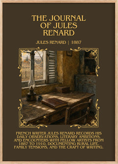 The Journal of Jules Renard Minimalist Book Poster by Jules Renard