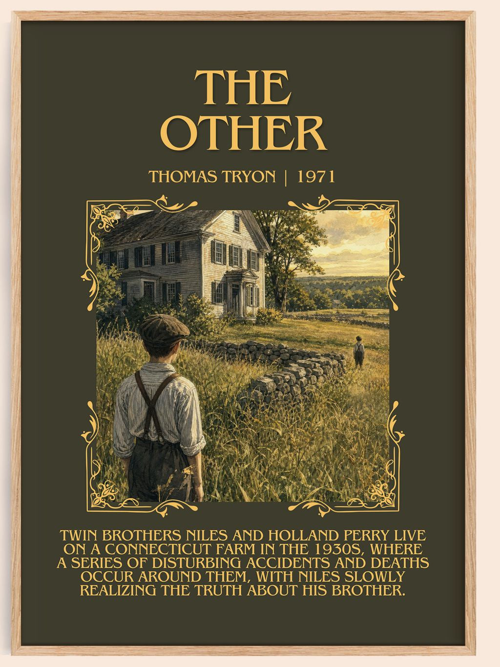 The Other Minimalist Book Poster by Thomas Tryon – book poster