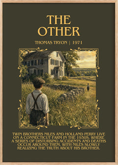 The Other Minimalist Book Poster by Thomas Tryon