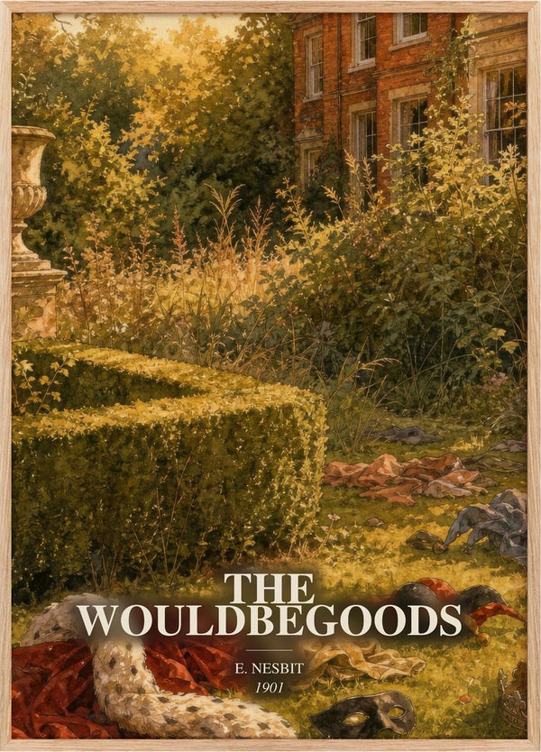 The Wouldbegoods Book Watercolour Illustration by E. Nesbit