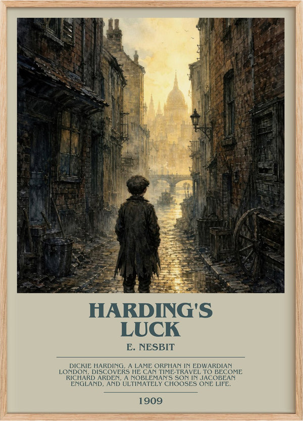 Harding's Luck Bookish Wall Art by E. Nesbit