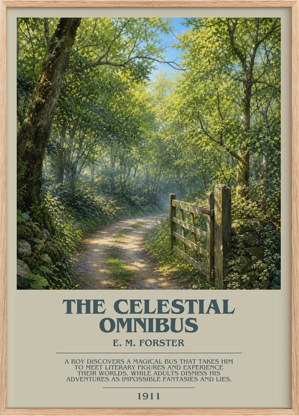 The Celestial Omnibus Bookish Wall Art by E. M. Forster