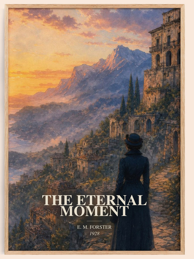 The Eternal Moment Book Watercolour Illustration by E. M. Forster
