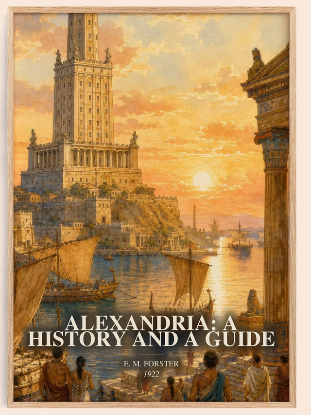 Alexandria: A History And A Guide Book Watercolour Illustration – E.