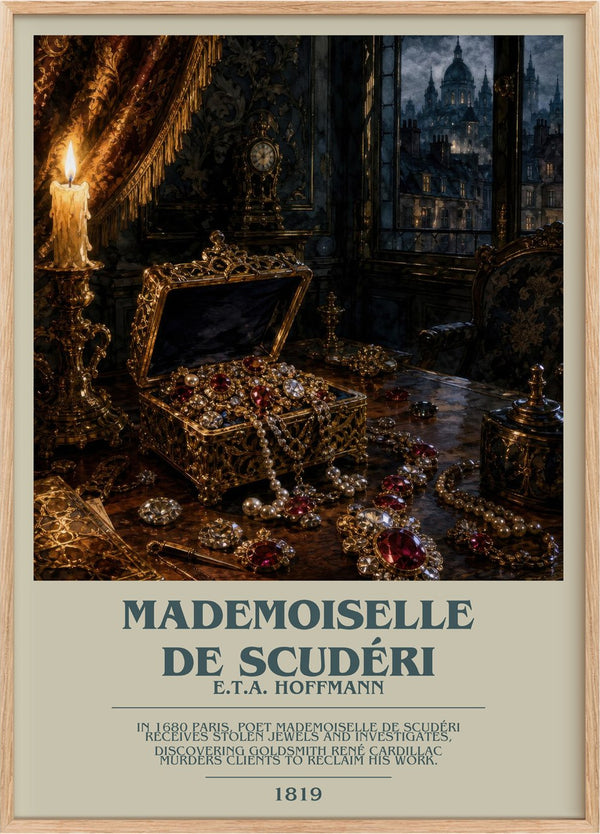 Mademoiselle De Scudéri Bookish Wall Art by E.T.A. Hoffmann