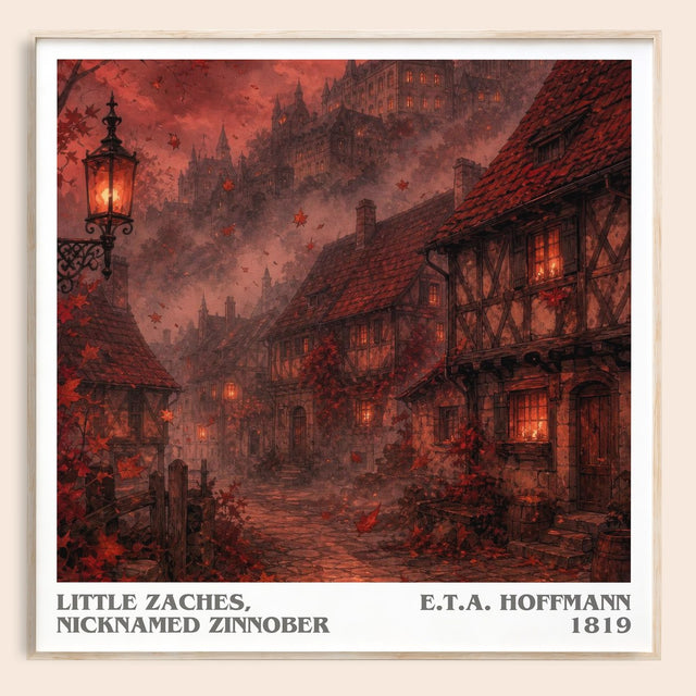 Little Zaches, Nicknamed Zinnober Literary Art Print by E. Hoffmann