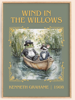 The Wind in the Willows Classic Book Art Print by Kenneth Grahame