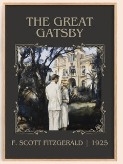 The Great Gatsby Classic Book Art Print by F. Scott Fitzgerald