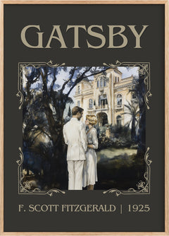 The Great Gatsby Classic Book Art Print by F. Scott Fitzgerald