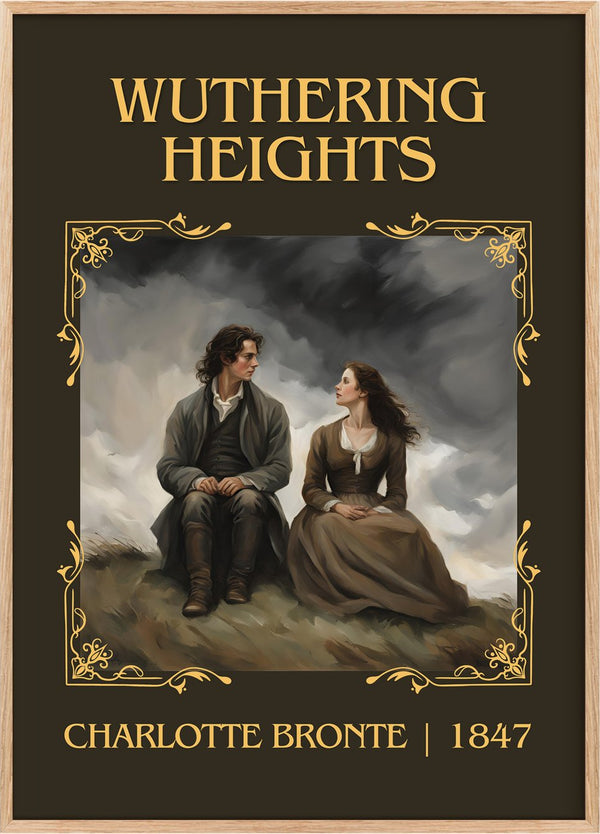 Wuthering Heights Classic Book Art Print by Emily Brontë